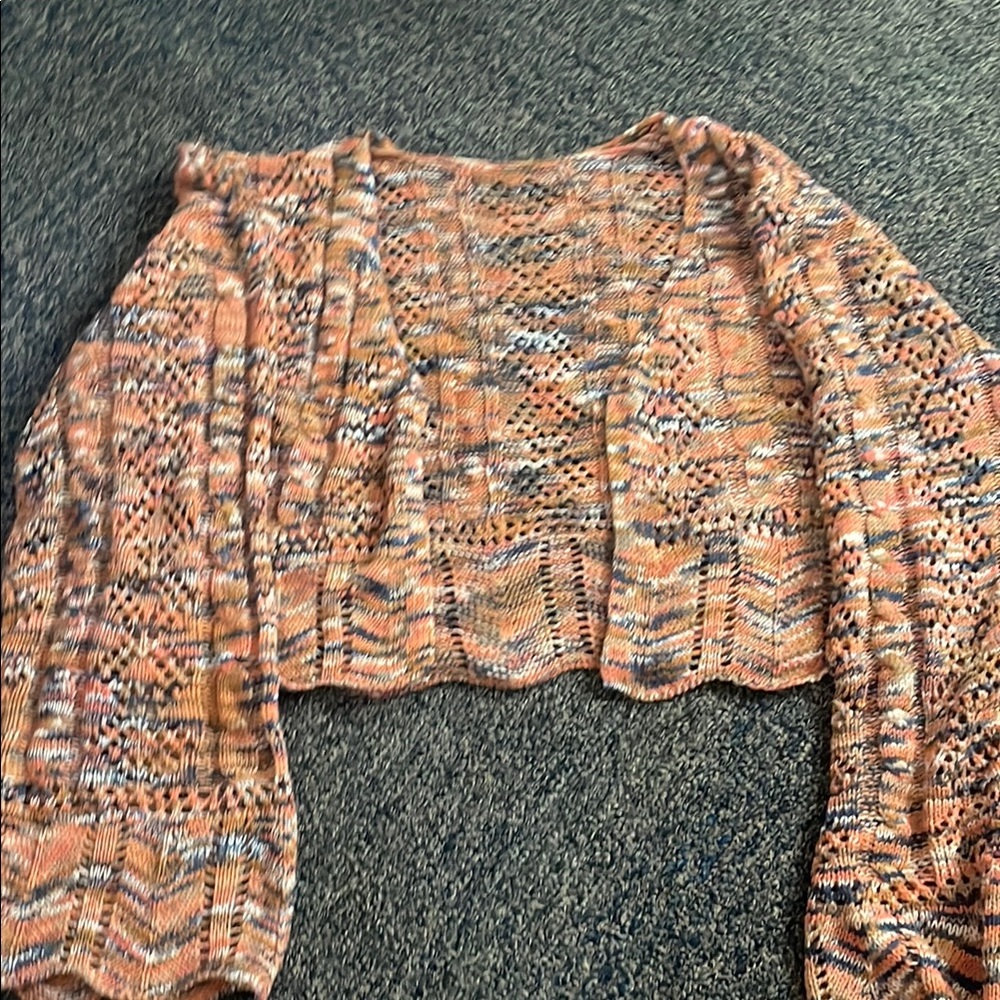 Multicolor Knit Women's Sweater